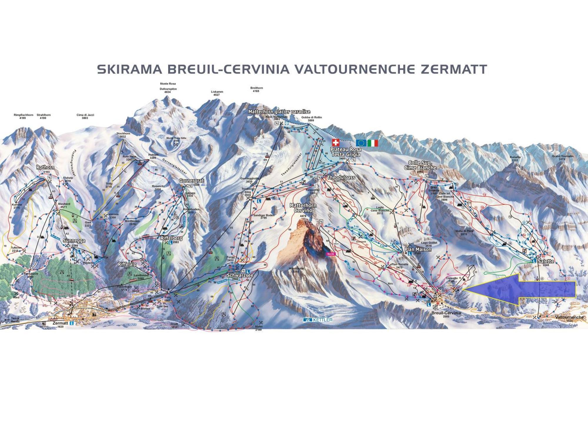 Soldanella Cervinia Apartment Vda Vacanze In Vetta Cir 0253 Breuil-Cervinia Luaran gambar